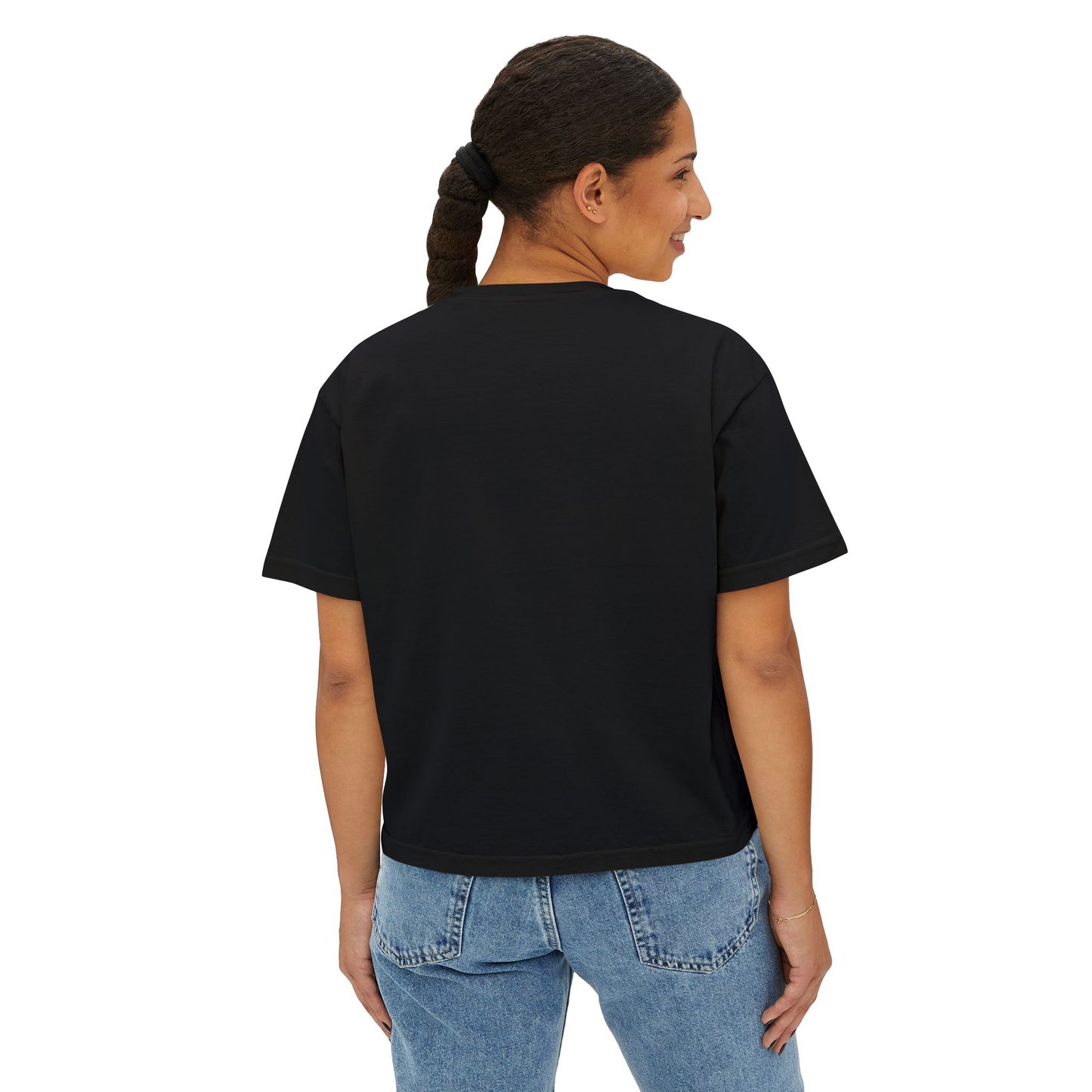 Crazy Mom Graphic Tee - "I'm Not The Sweet Mom, I'm The Crazy Mom" Women's Boxy Shirt