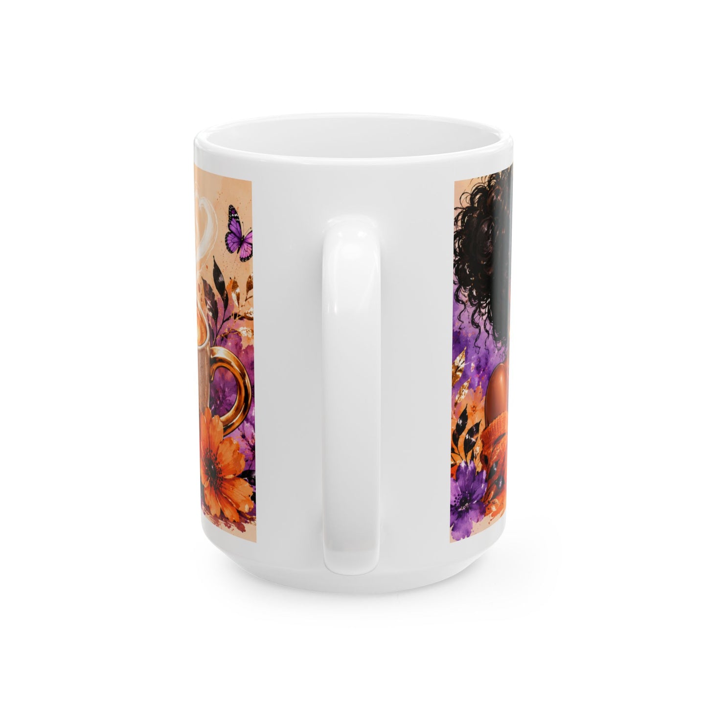Coffee First Ceramic Mug — "Coffee First, Everything Else Later" Inspirational Morning Mug (11oz/15oz)