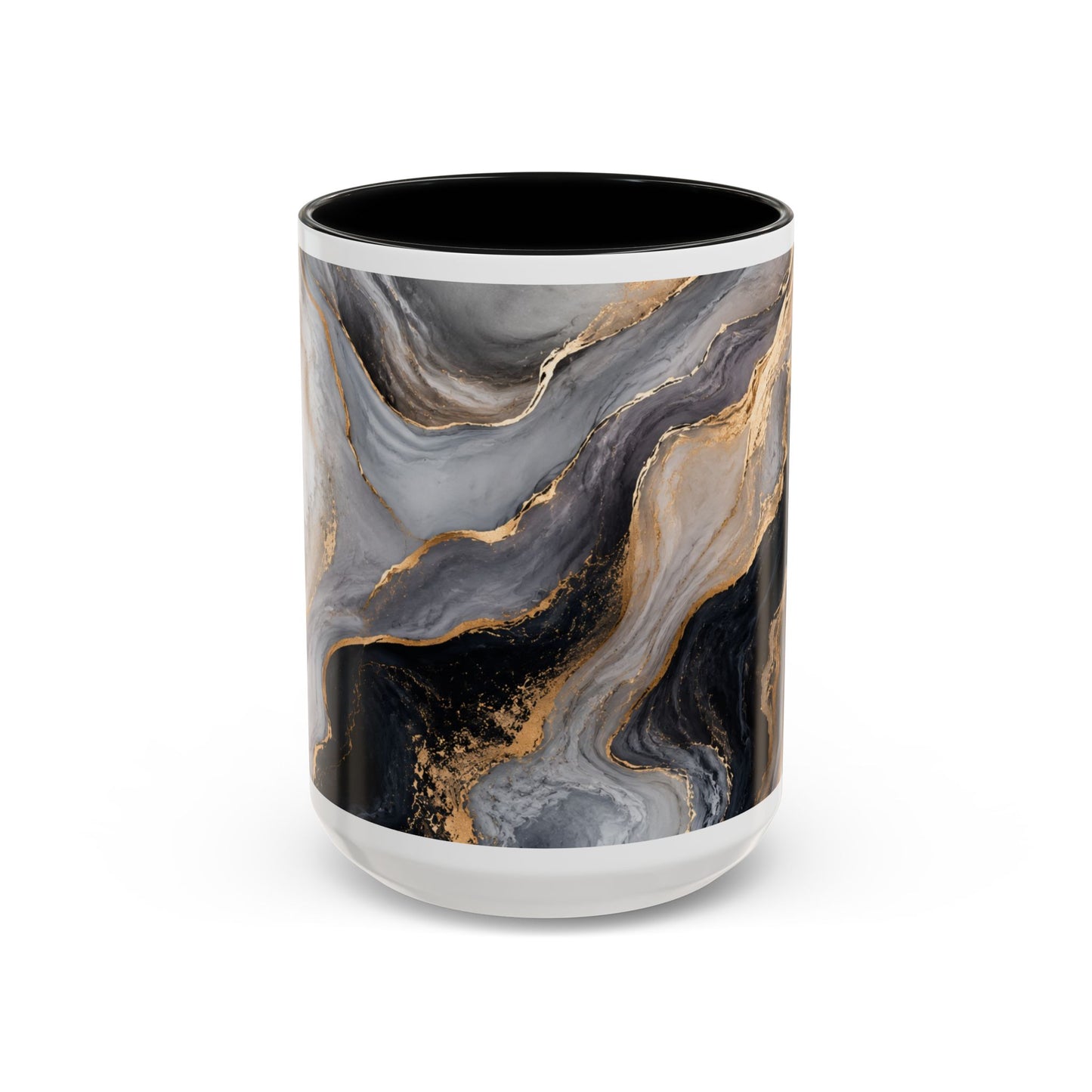 Marble Gold Accent Coffee Mug (11/15oz)