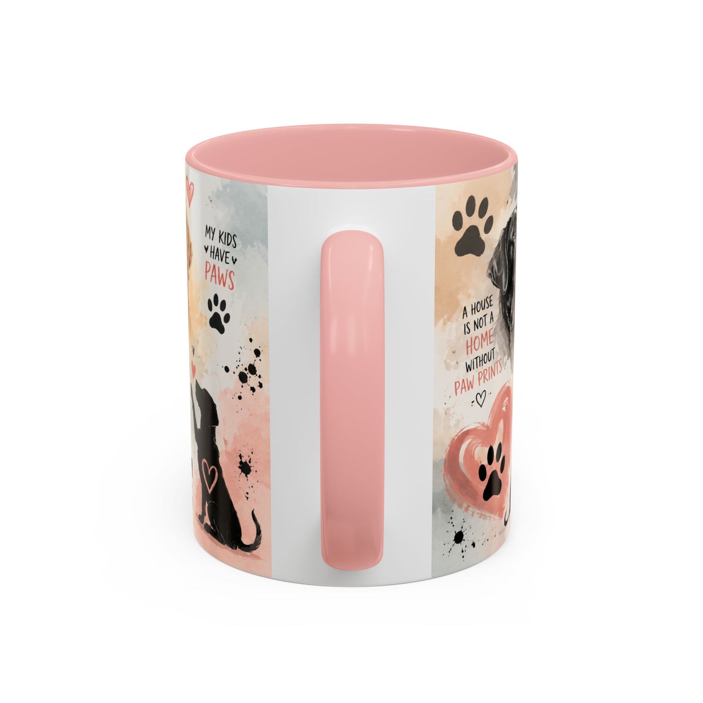 Life Is Better With a Dog Accent Coffee Mug — Dog Lover Gift (11/15oz)