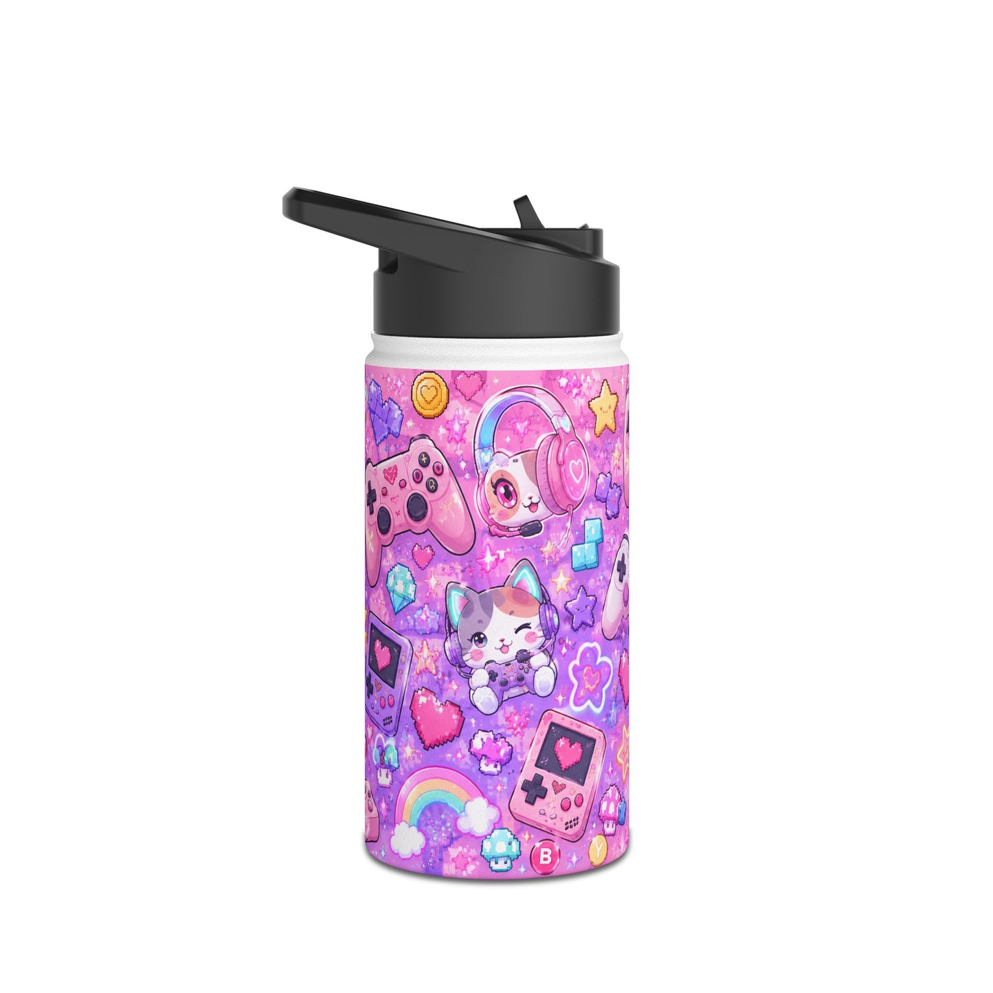 Stainless Steel Water Bottle, Standard Lid