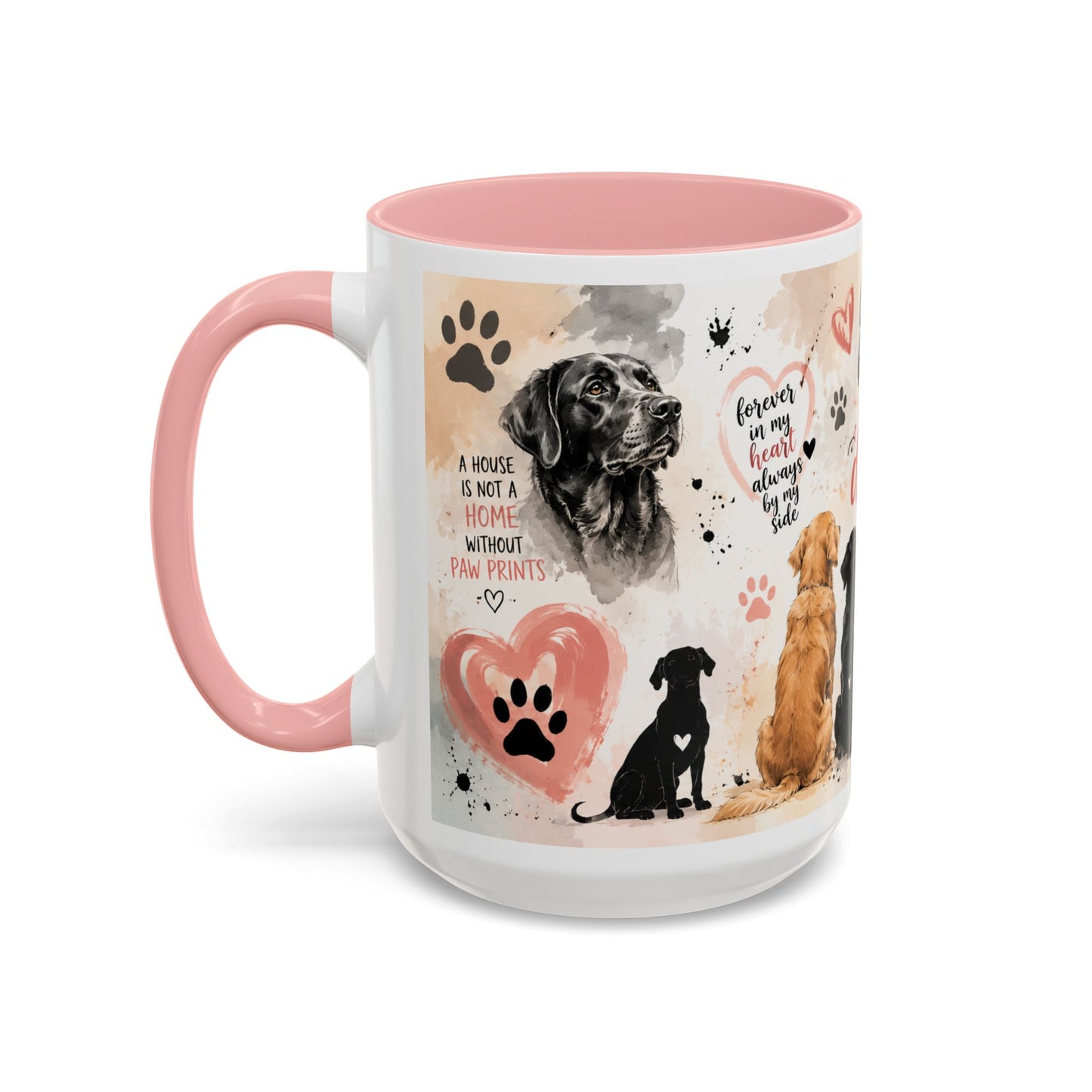 Life Is Better With a Dog Accent Coffee Mug — Dog Lover Gift (11/15oz)