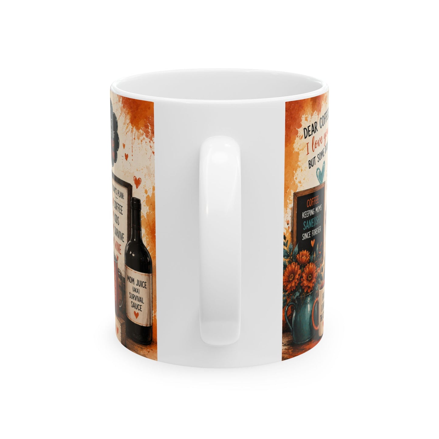 Coffee And Prayer Ceramic Mug — Inspirational Faith Coffee Cup (11oz/15oz)