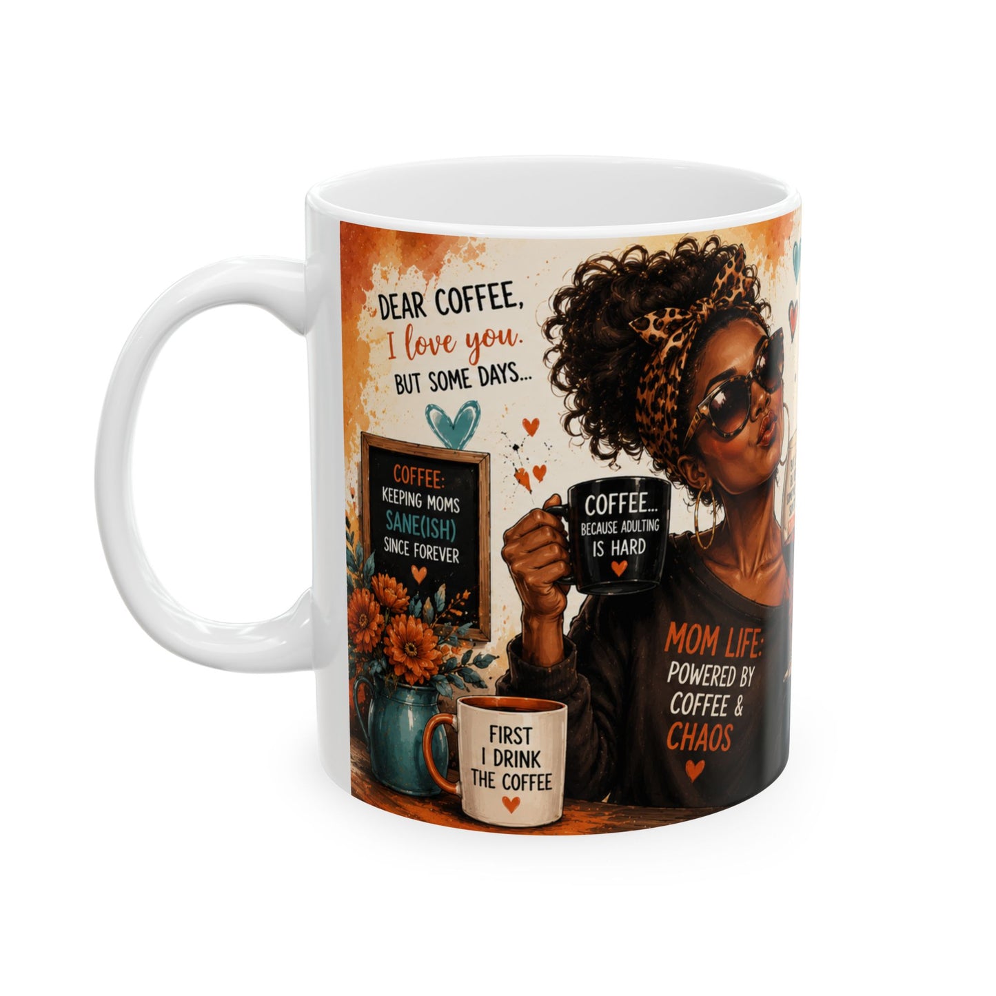 Coffee And Prayer Ceramic Mug — Inspirational Faith Coffee Cup (11oz/15oz)