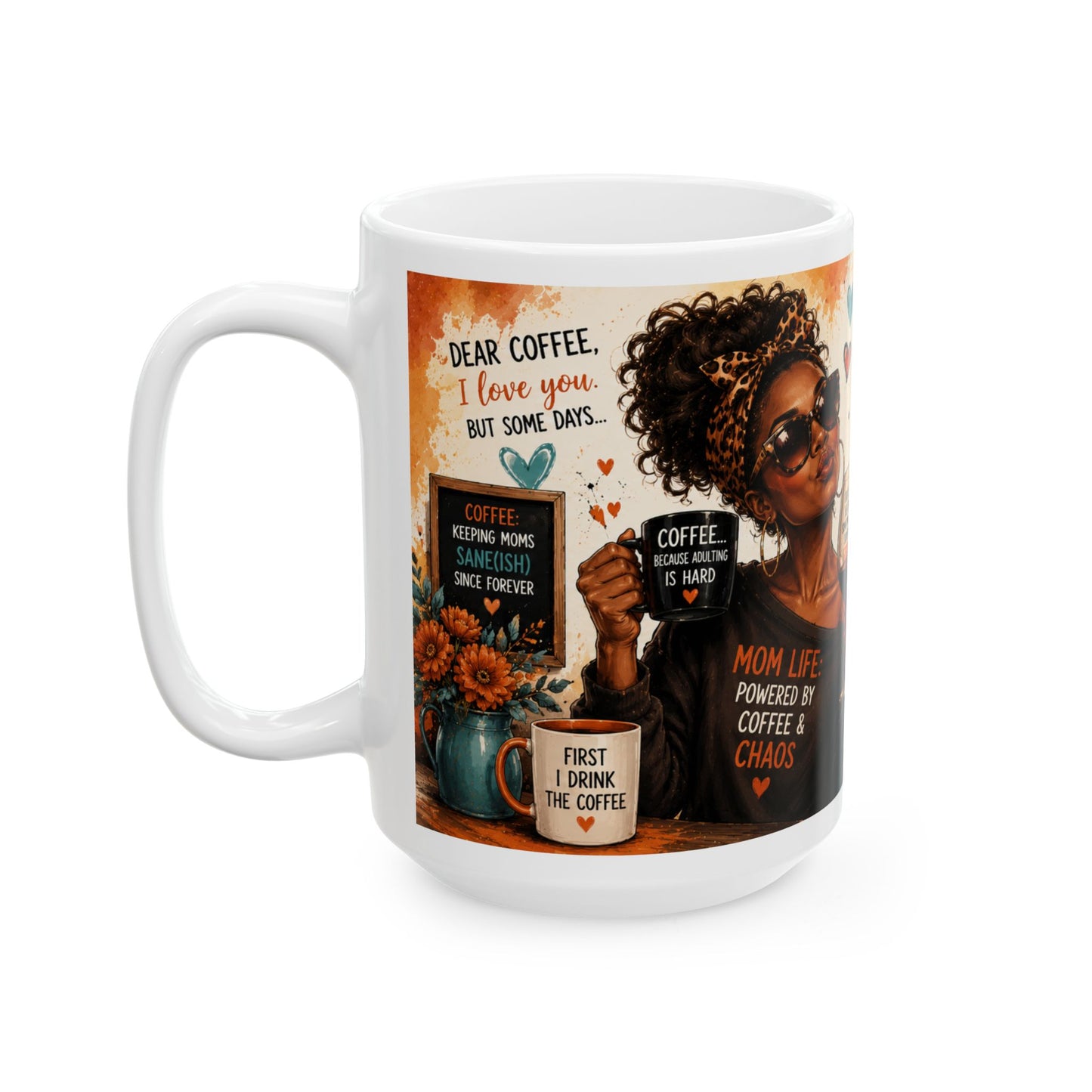 Coffee And Prayer Ceramic Mug — Inspirational Faith Coffee Cup (11oz/15oz)