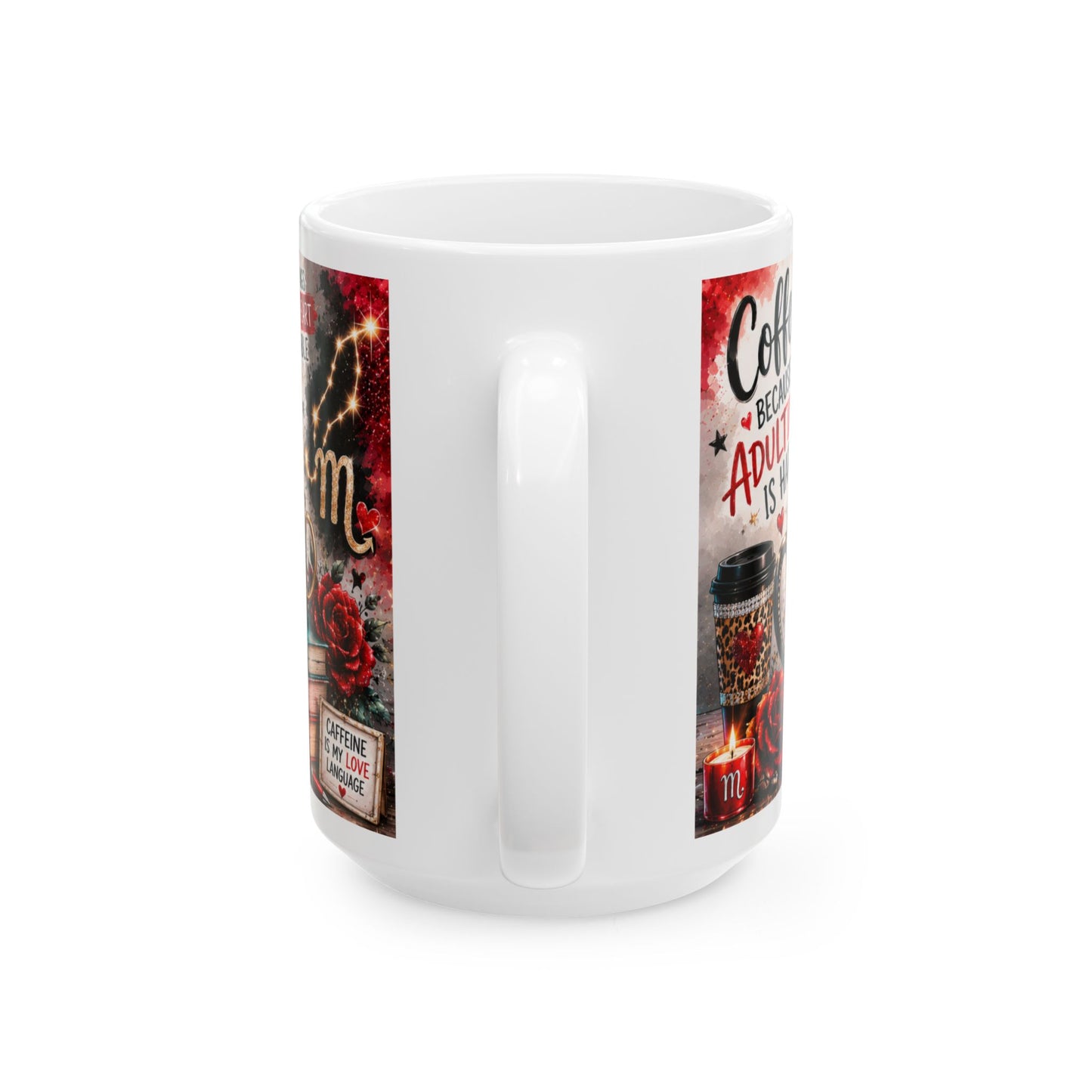 Scorpio Coffee Mug — "I Drink Coffee Like a Scorpio" Zodiac Ceramic Mug (11oz/15oz)