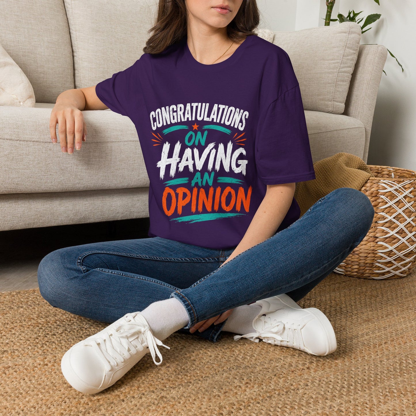 Congrats On Having An Opinion T‑Shirt