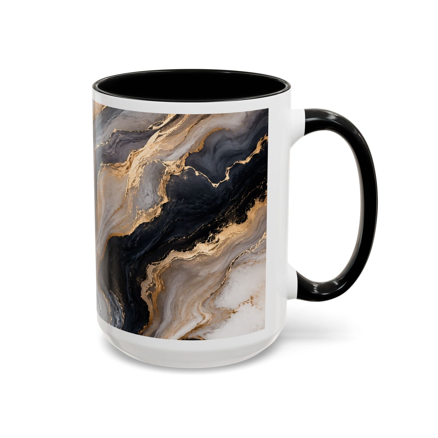 Marble Gold Accent Coffee Mug (11/15oz)