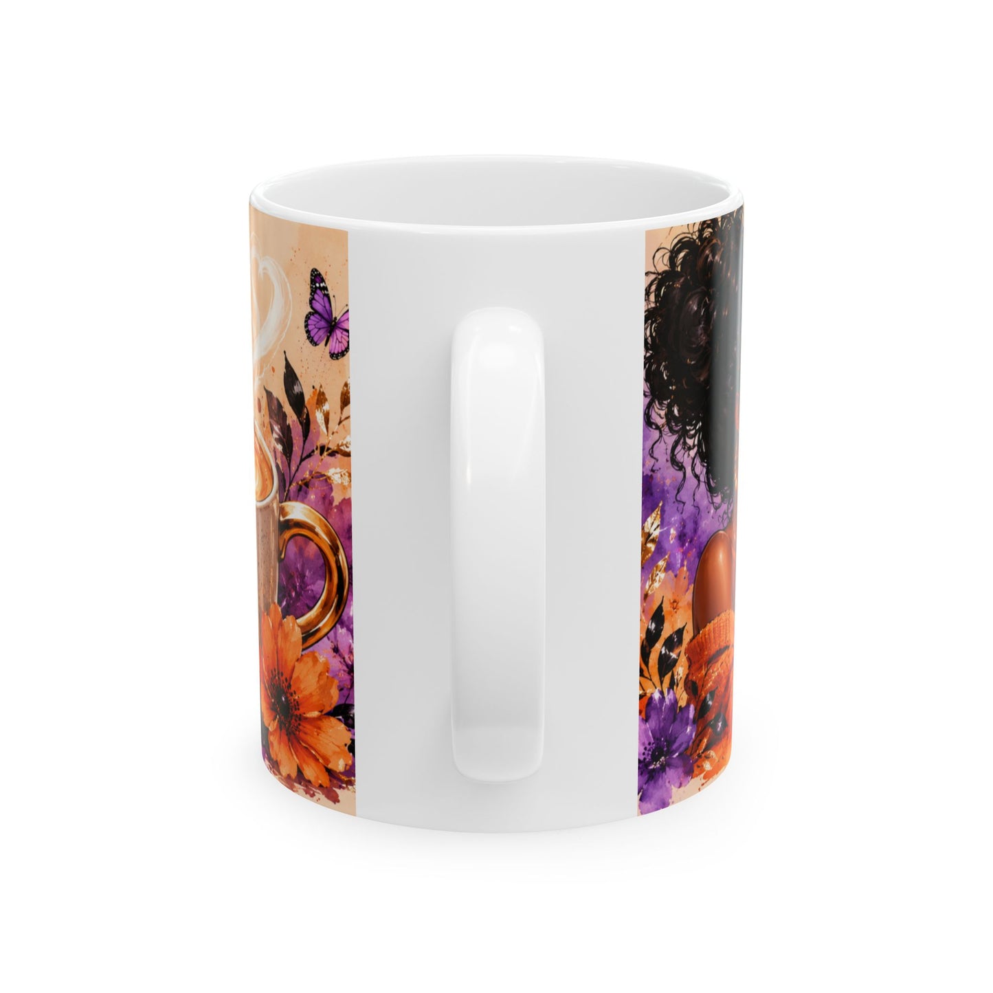 Coffee First Ceramic Mug — "Coffee First, Everything Else Later" Inspirational Morning Mug (11oz/15oz)