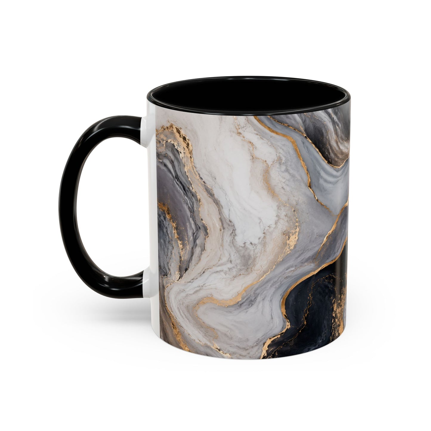 Marble Gold Accent Coffee Mug (11/15oz)