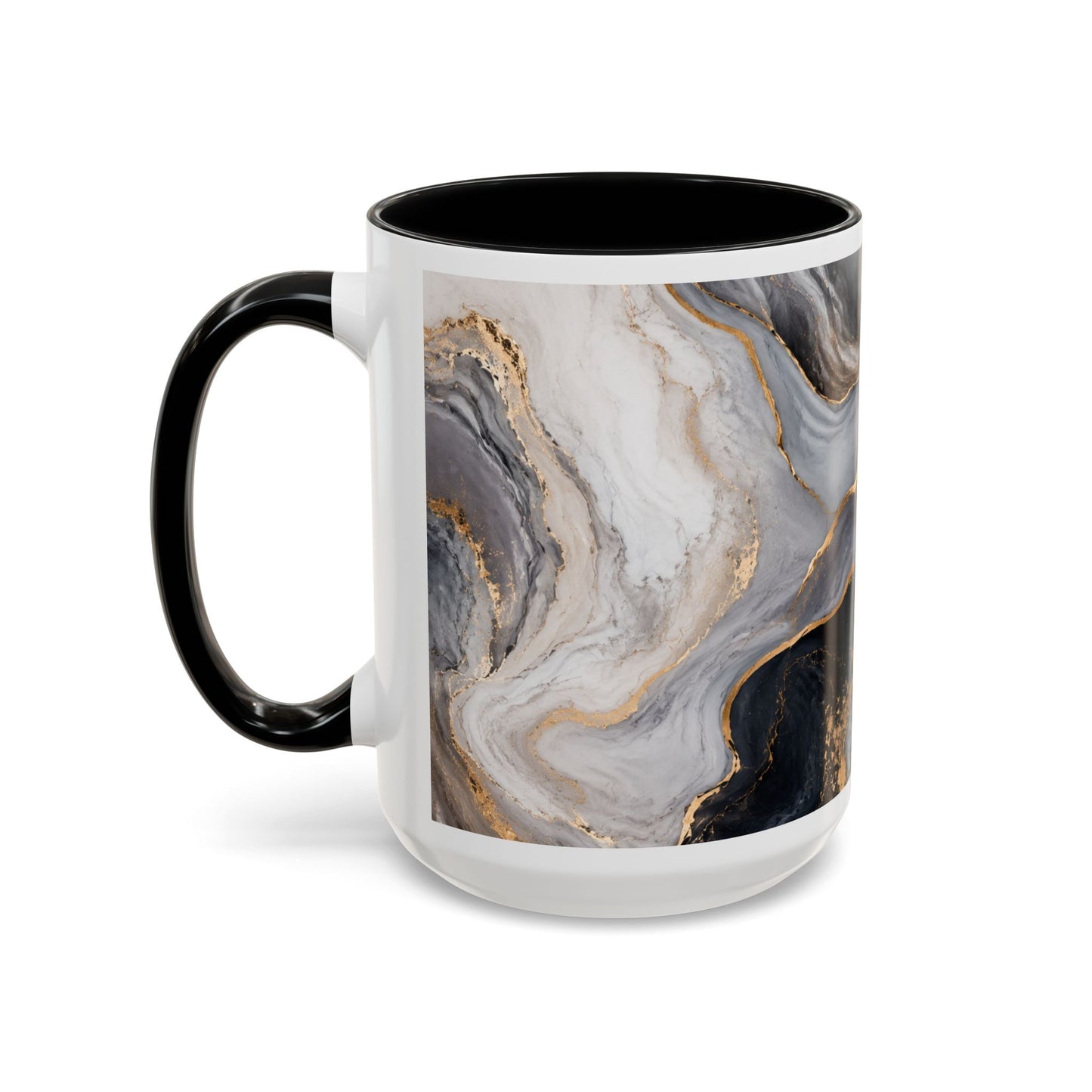 Marble Gold Accent Coffee Mug (11/15oz)