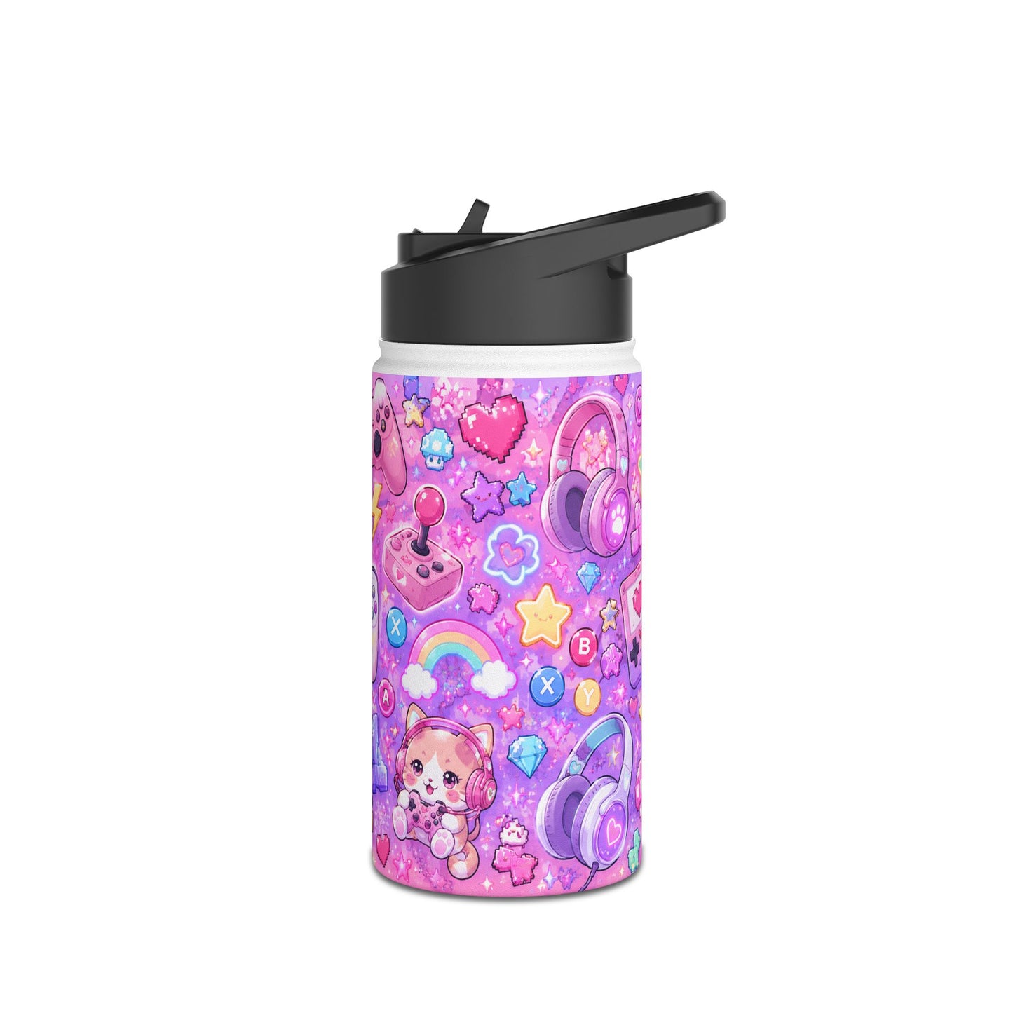 Stainless Steel Water Bottle, Standard Lid